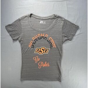 Russell Oklahoma State Short Sleeve Fitted Shirt Women's Small